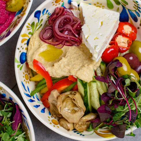 Feta-meze-bowl