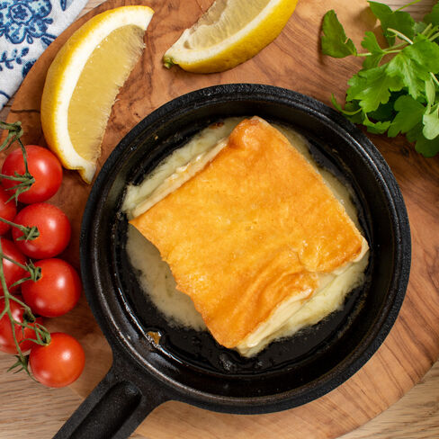 Saganaki – paistettu kreikkalainen juusto